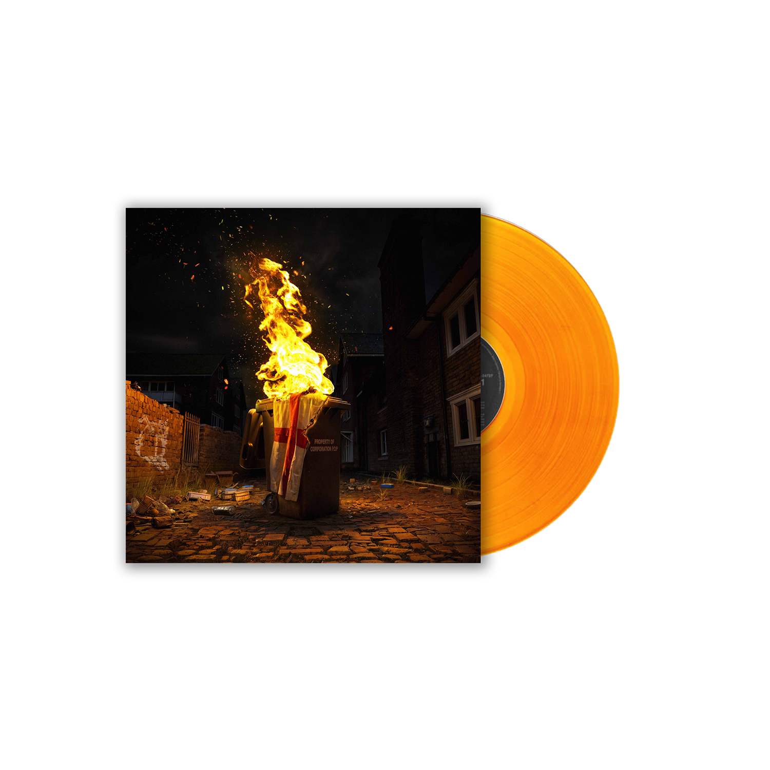 Hot Milk - Corporation P.O.P (Orange LP) [VINYL]