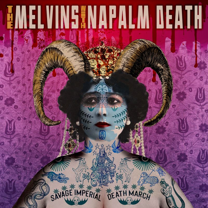 Melvins/Napalm Death - Savage Imperial D.. (Orchid LP) [VINYL]