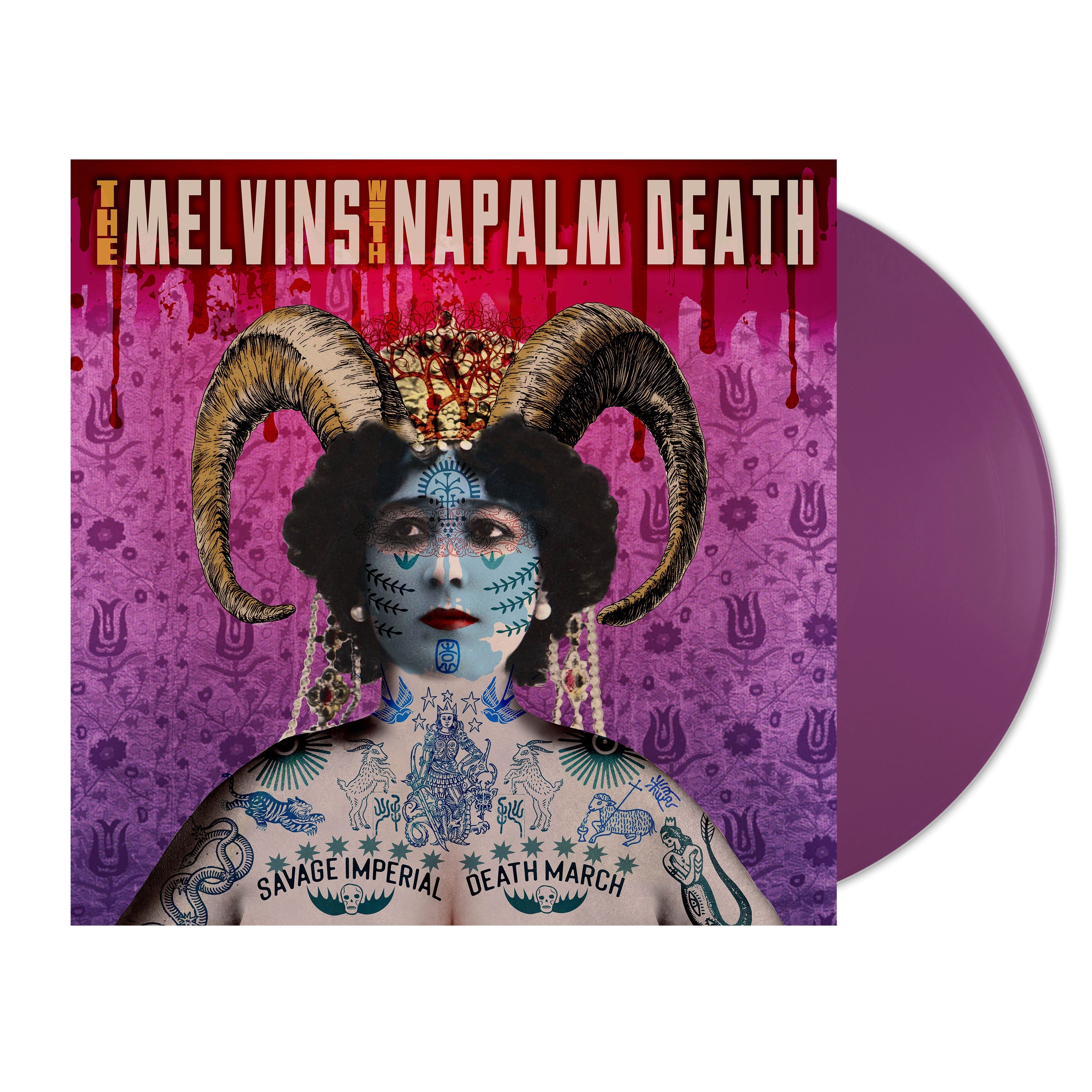 Melvins/Napalm Death - Savage Imperial D.. (Orchid LP) [VINYL]