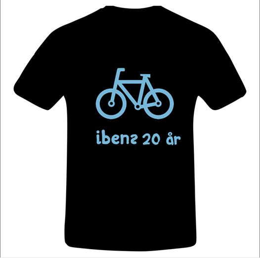 ibens . 20 års t-shirt