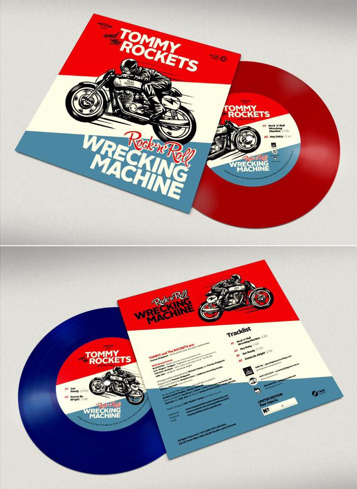 Tommy And The Rockets ‎– Rock 'n' Roll Wrecking Machine
