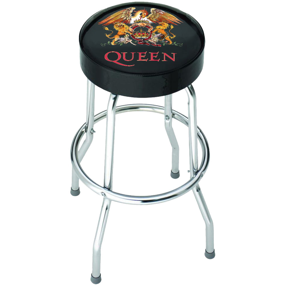 Queen - Queen Classic Crest Bar Stool