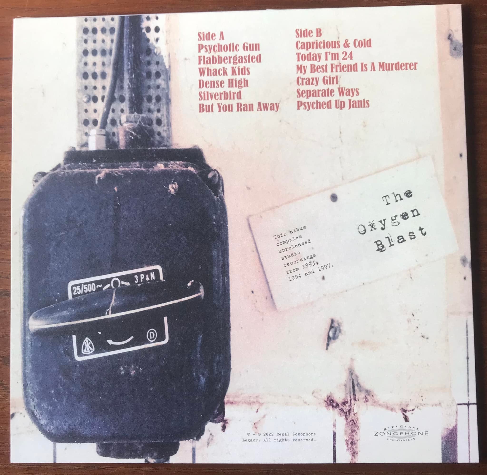 Psyched Up Janis - Oxygen Blast