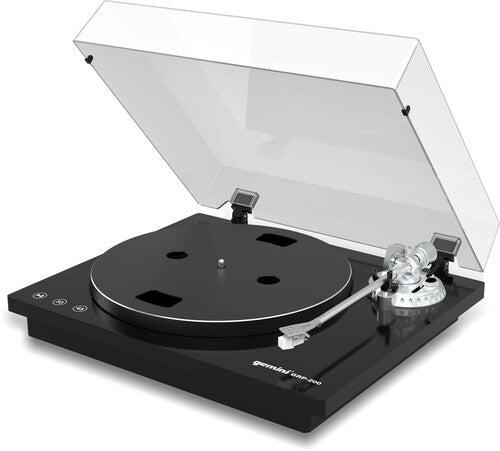 Gemini GRP-200 Professional Belt Drive USB Turntable (2 Speeds 33/45) (Black)