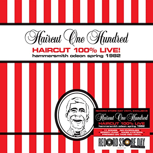 Haircut 100 - Live In Hammersmith 1983 (Translucent Red Vinyl) (RSD 2023) [VINYL]