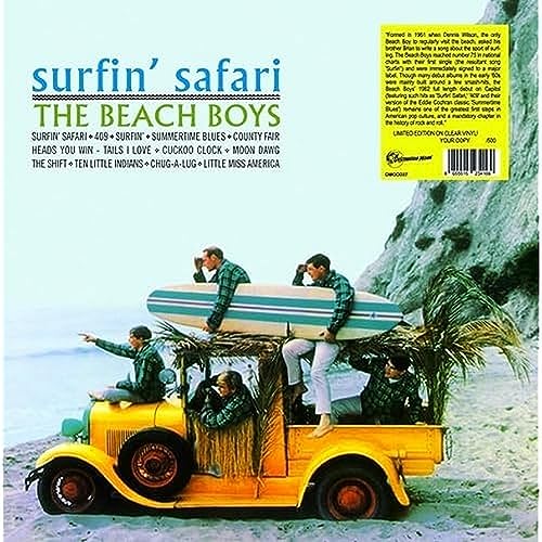 Various - Surfin Safari (Numbered Edition) (Clear Vinyl) [VINYL]