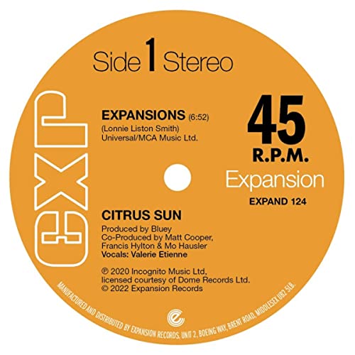 Citrus Sun - Expansions / Hard Boiled (12")  [VINYL]