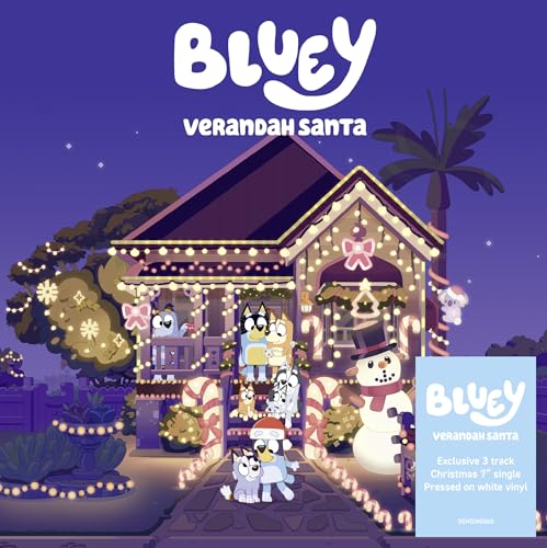 Bluey - Verandah Santa (White Vinyl) [VINYL]