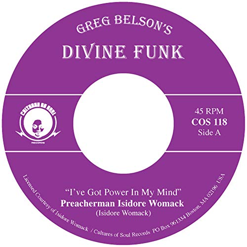 Preacherman Isidore Womack / Allen Gauff Jr - I've Got Power In My Mind / I Don't Want To Be Alone [7"] [VINYL]