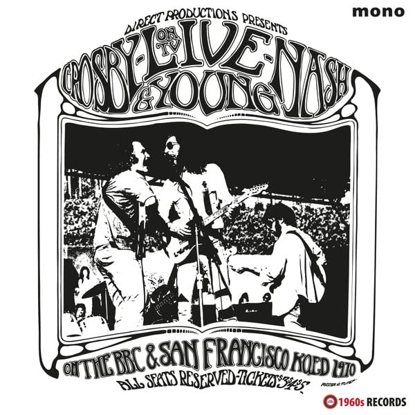 Crosby, Nash & Young - Live On Tv 1970 [VINYL]