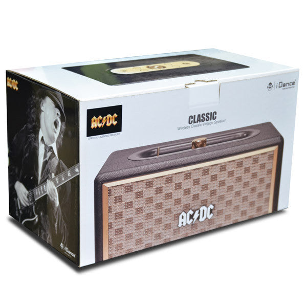AC/DC - Vintage Portable Bluetooth Speaker