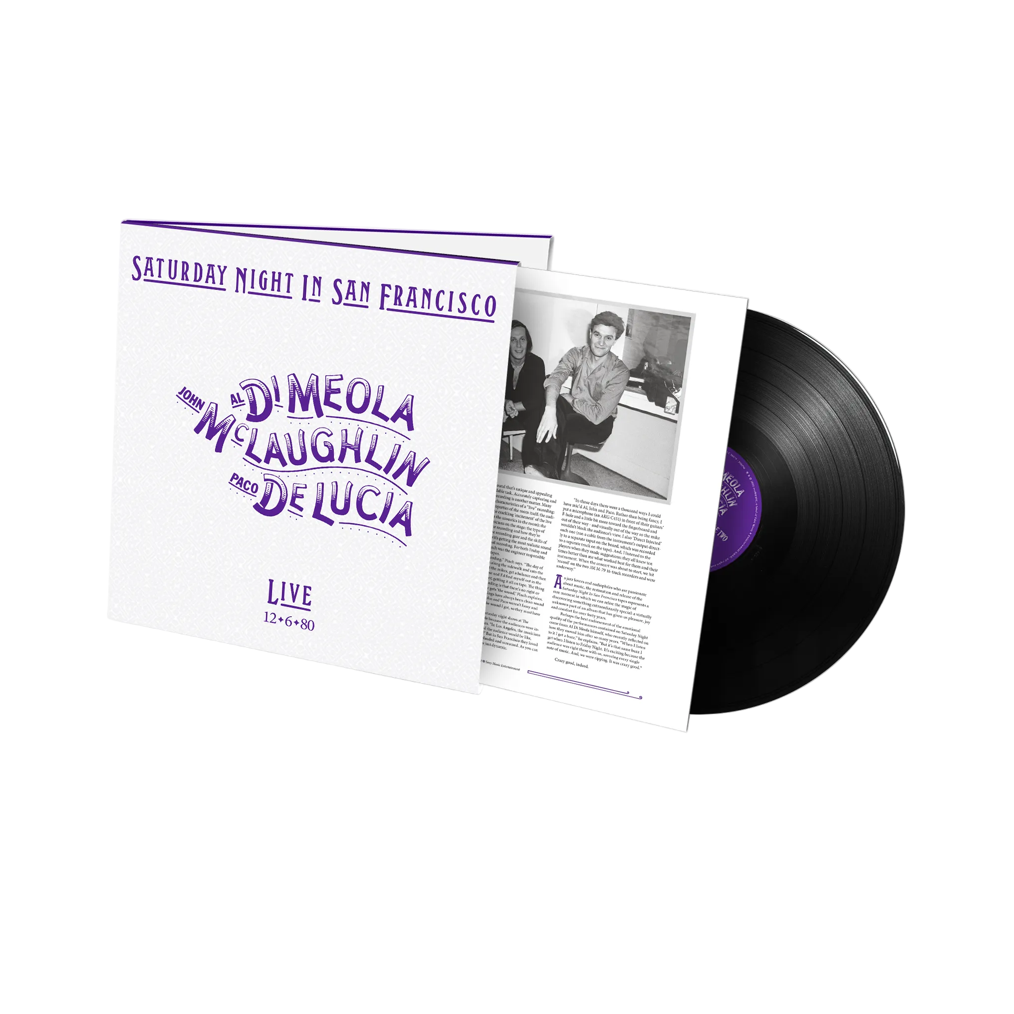 Di Meola, Al/John Mclaughlin/ Paco De Lucia - Saturday Night In San Francisco