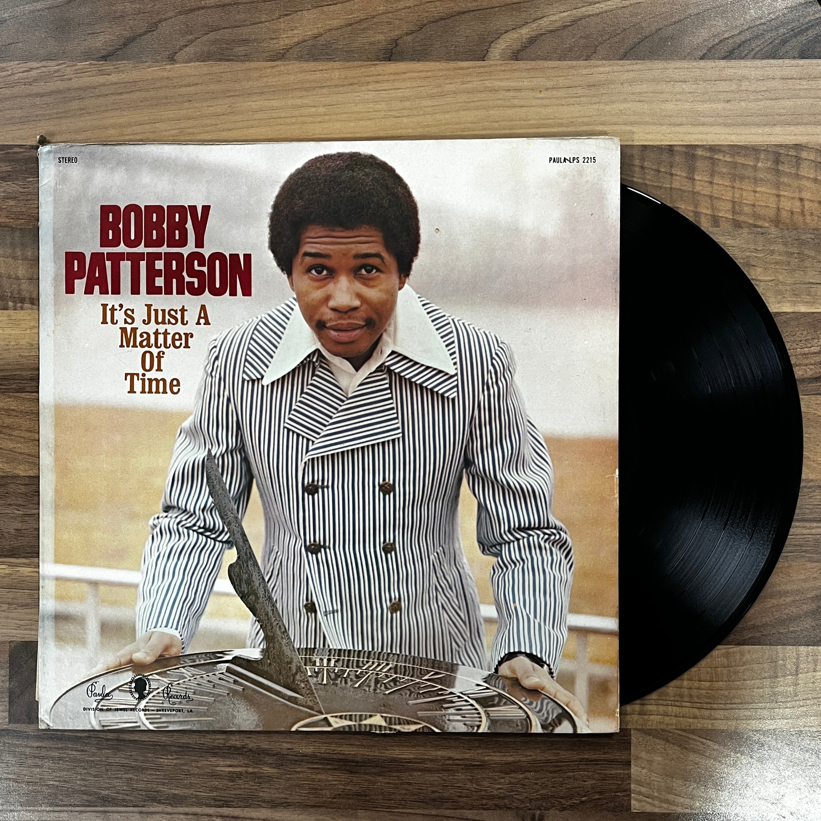 Bobby Patterson ‎– It's Just A Matter Of Time