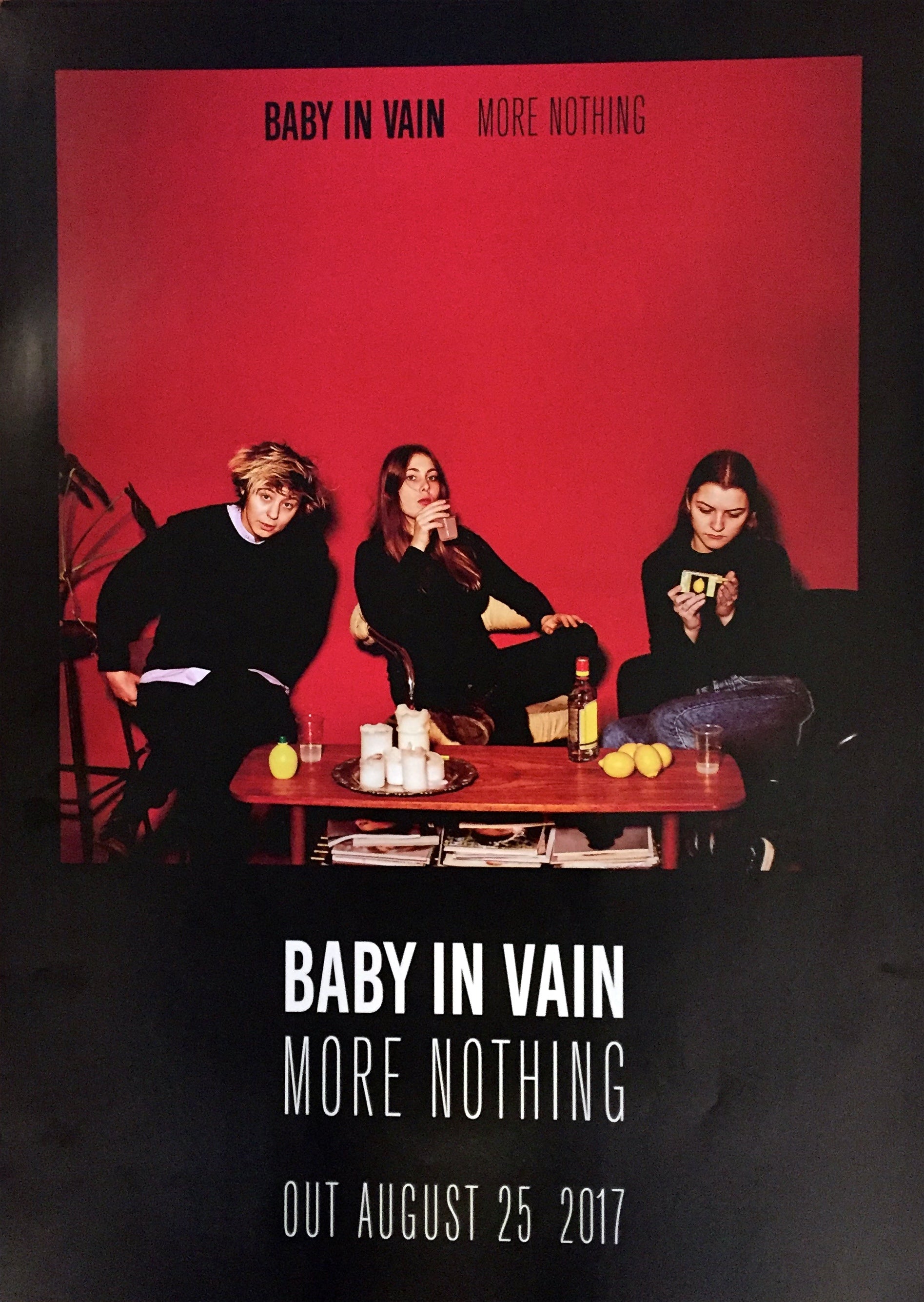 Baby In Vain - More Nothing - Poster