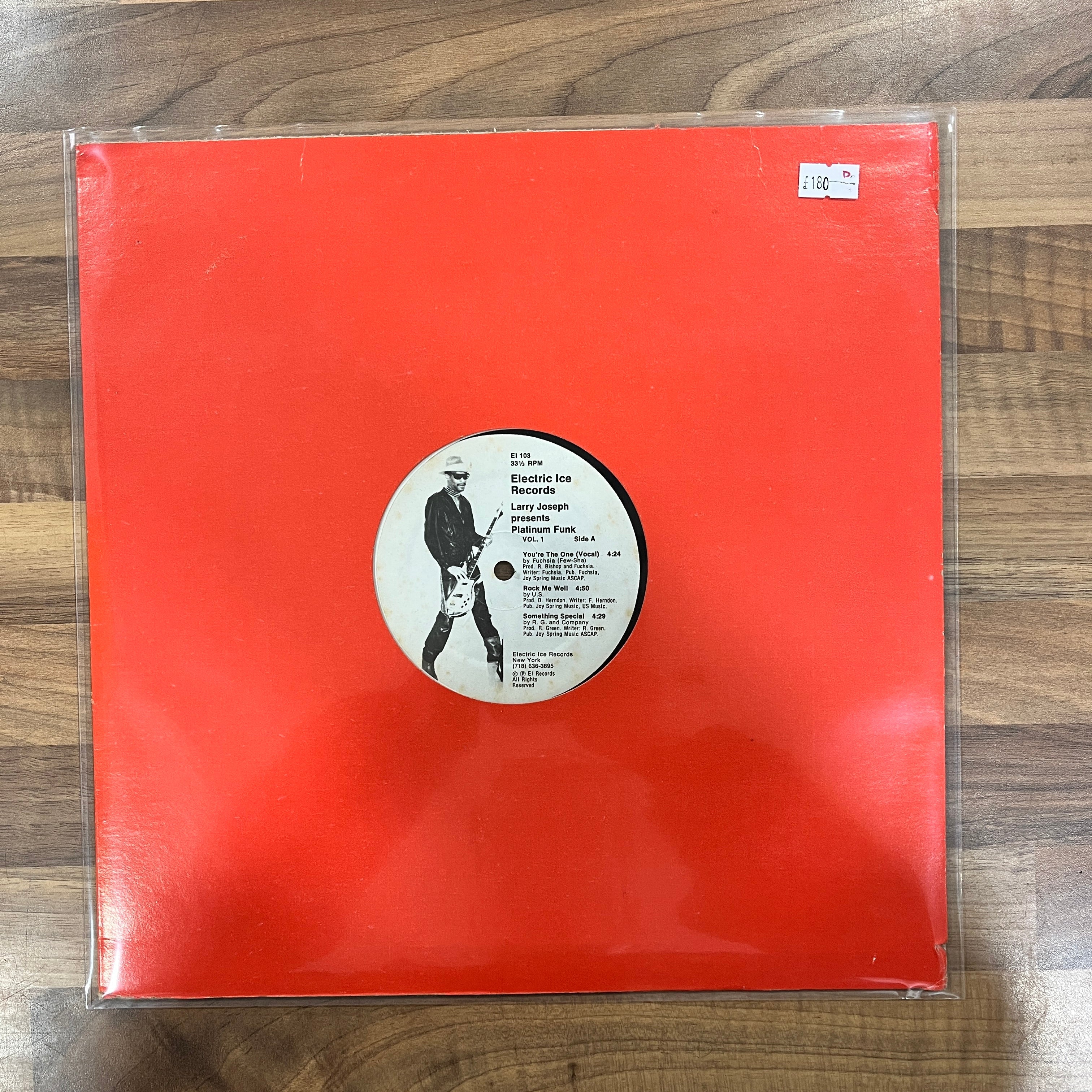 Larry Joseph ‎– Platinum Funk Vol.1