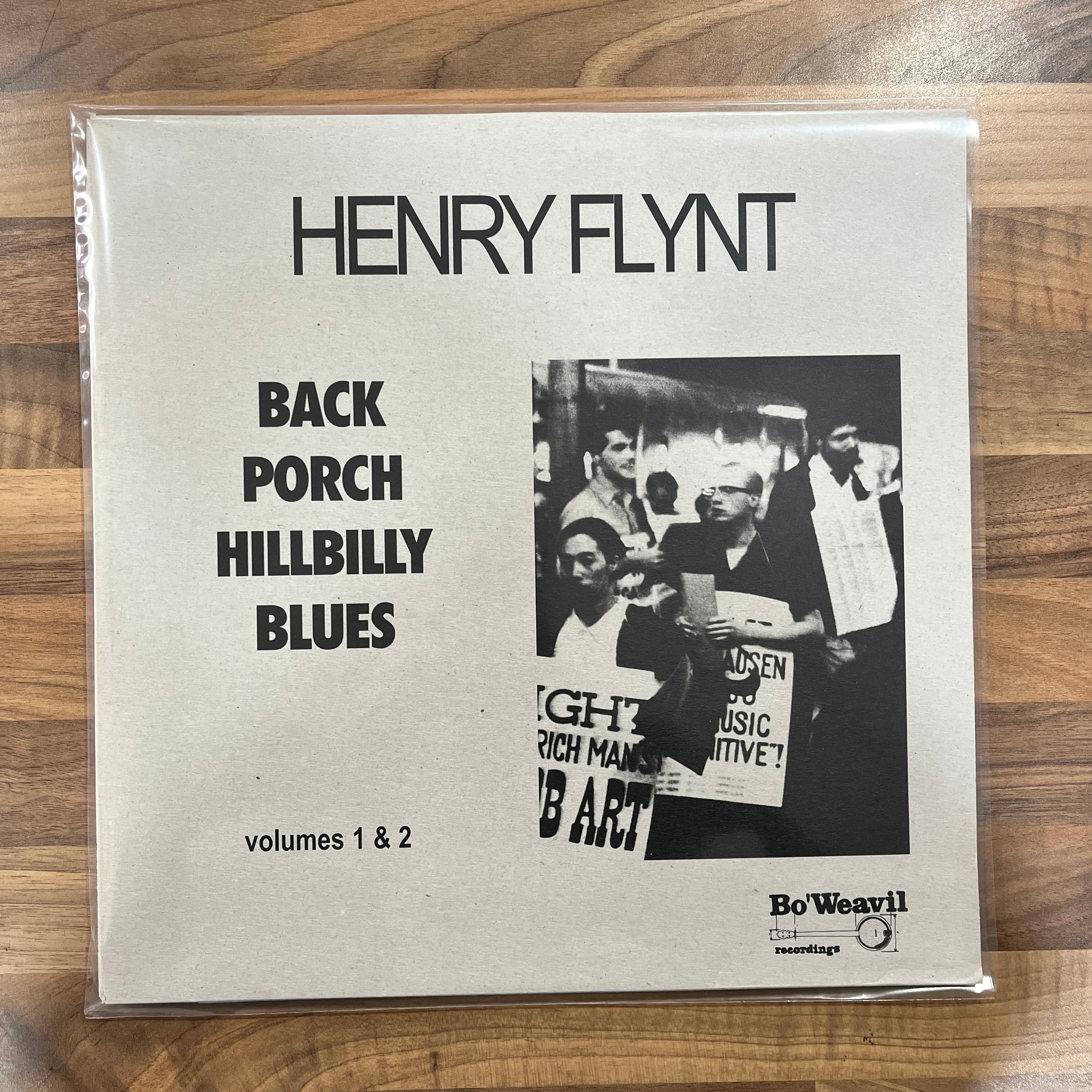 Henry Flynt ‎– Back Porch Hillbilly Blues Volumes 1 & 2