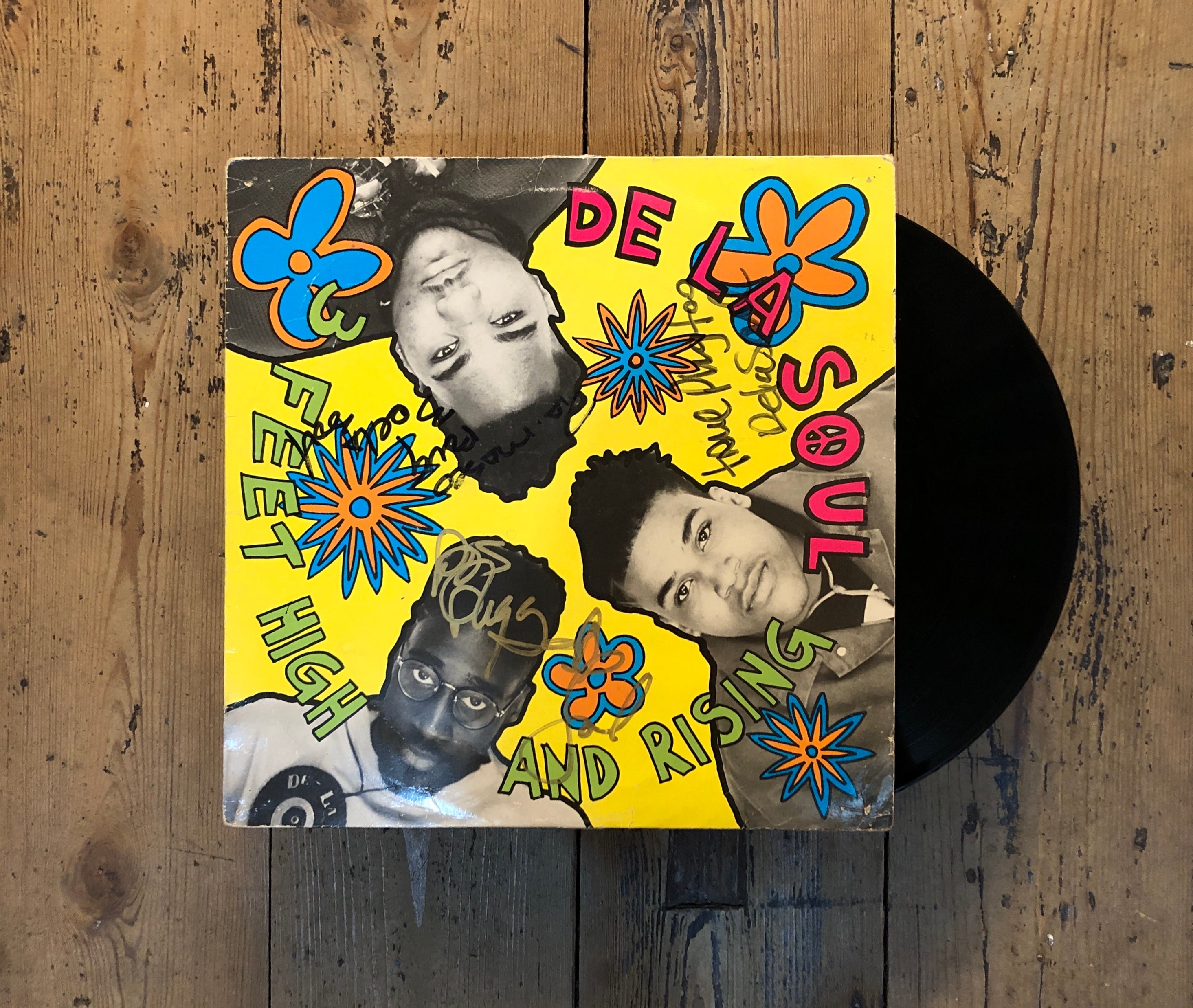 De La Soul - 3 Feet High & Rising [SIGNED]