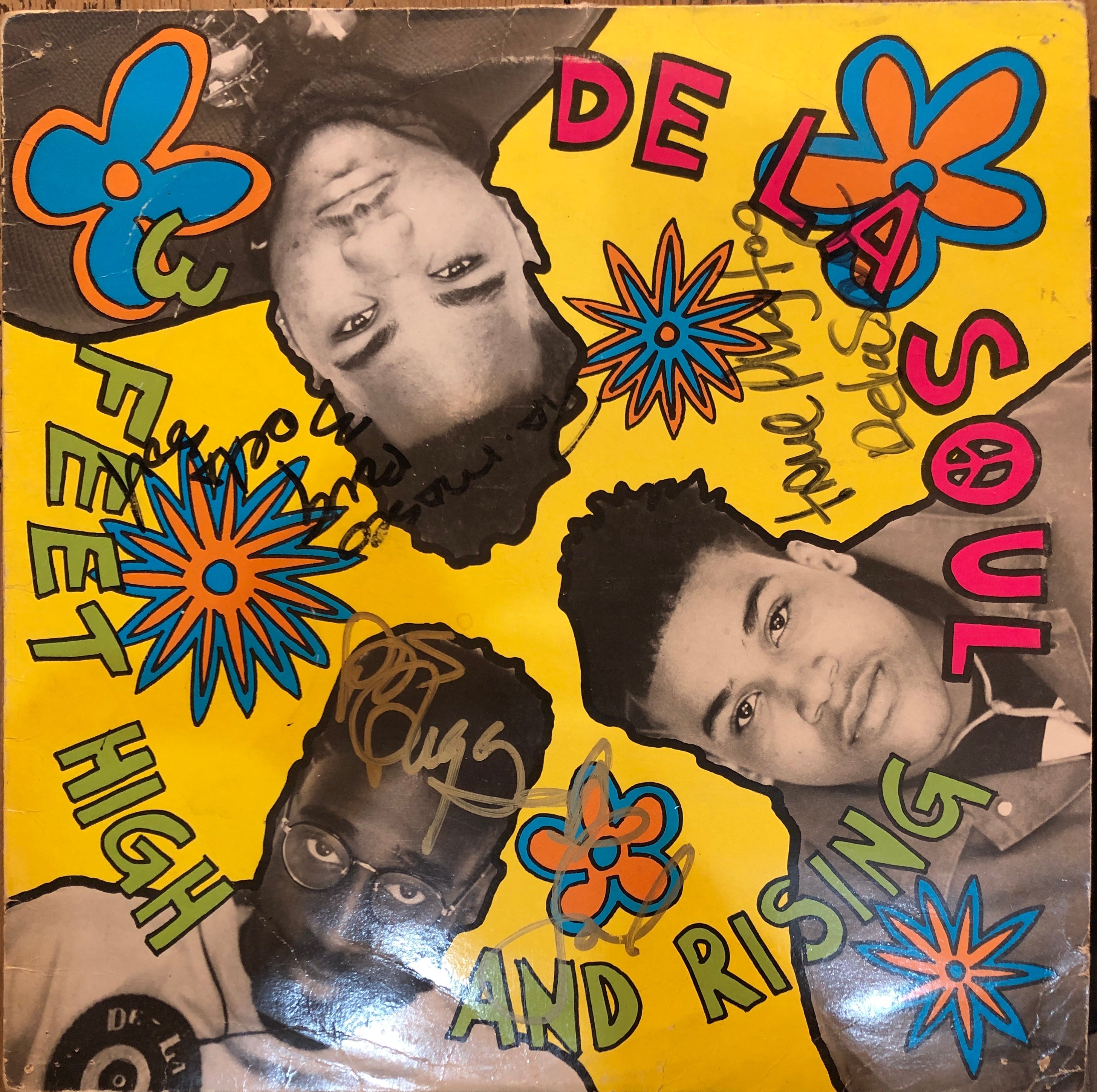 De La Soul - 3 Feet High & Rising [SIGNED]