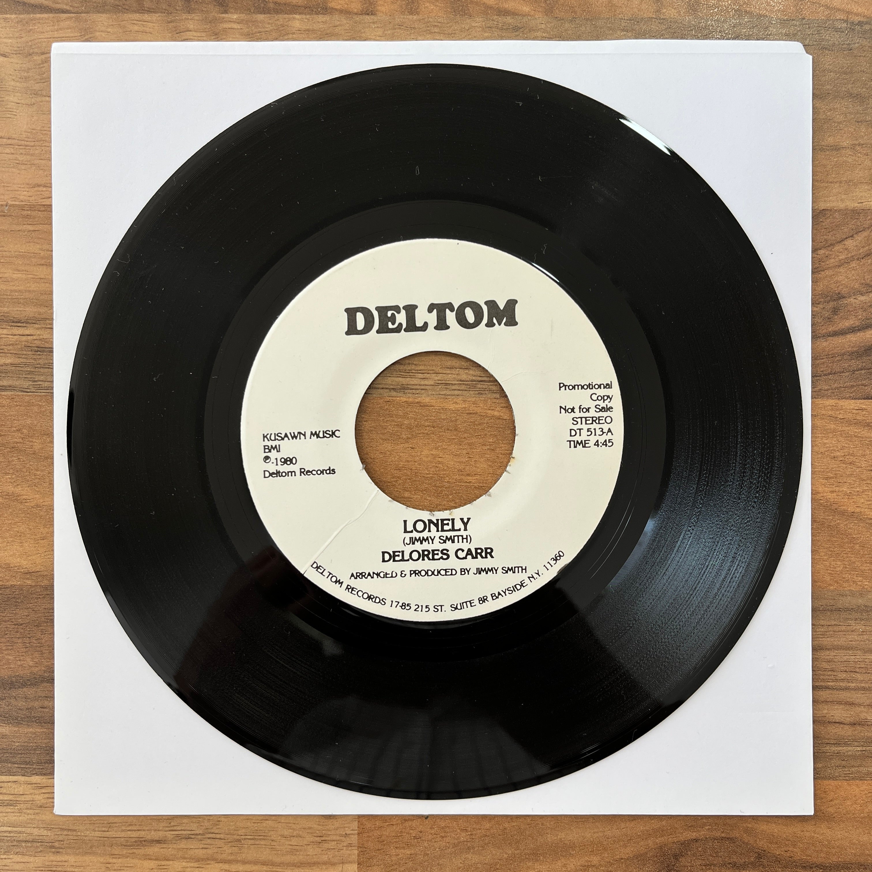 Delores Carr – Lonely / Just The Thought Of You