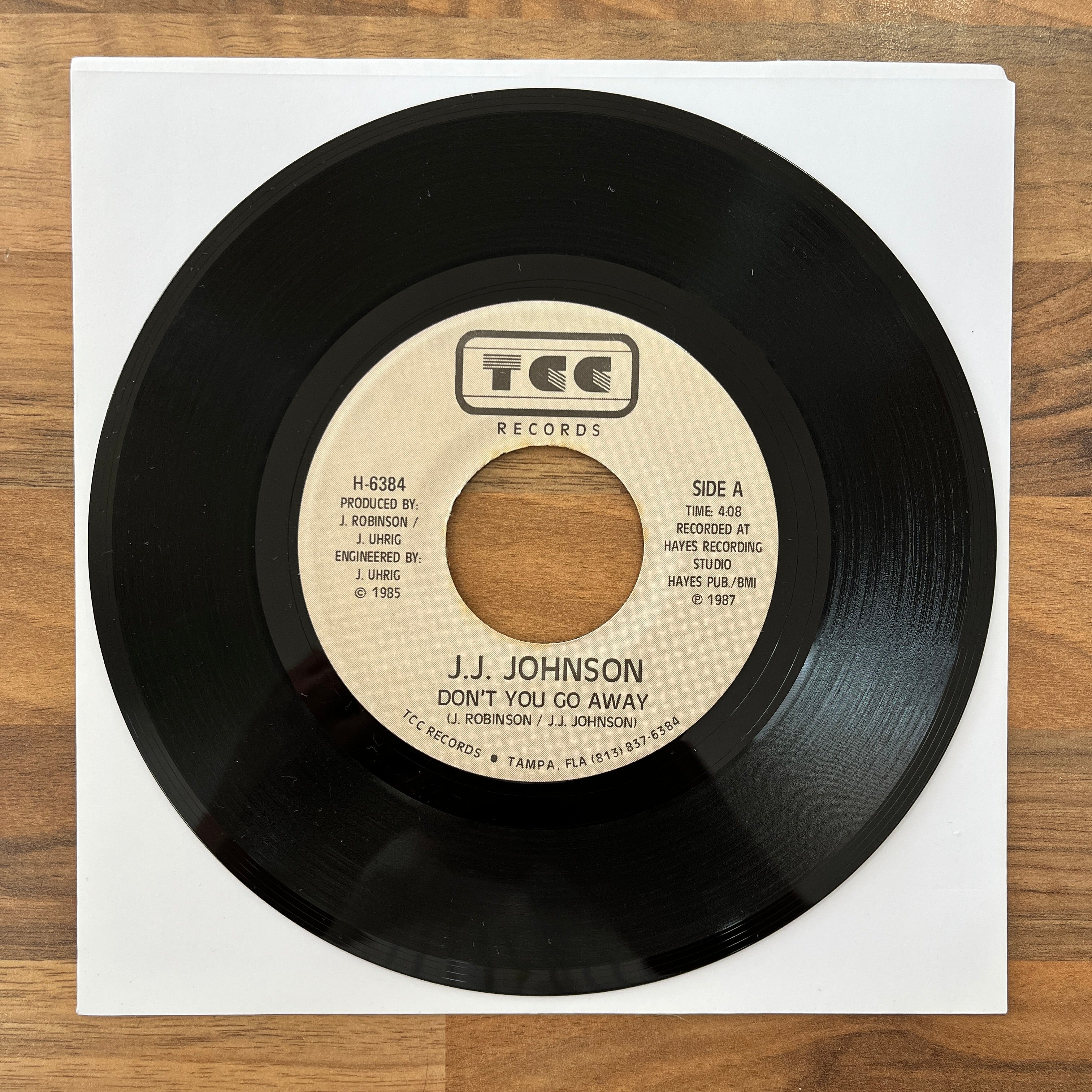 J.J. Johnson – Don't You Go Away