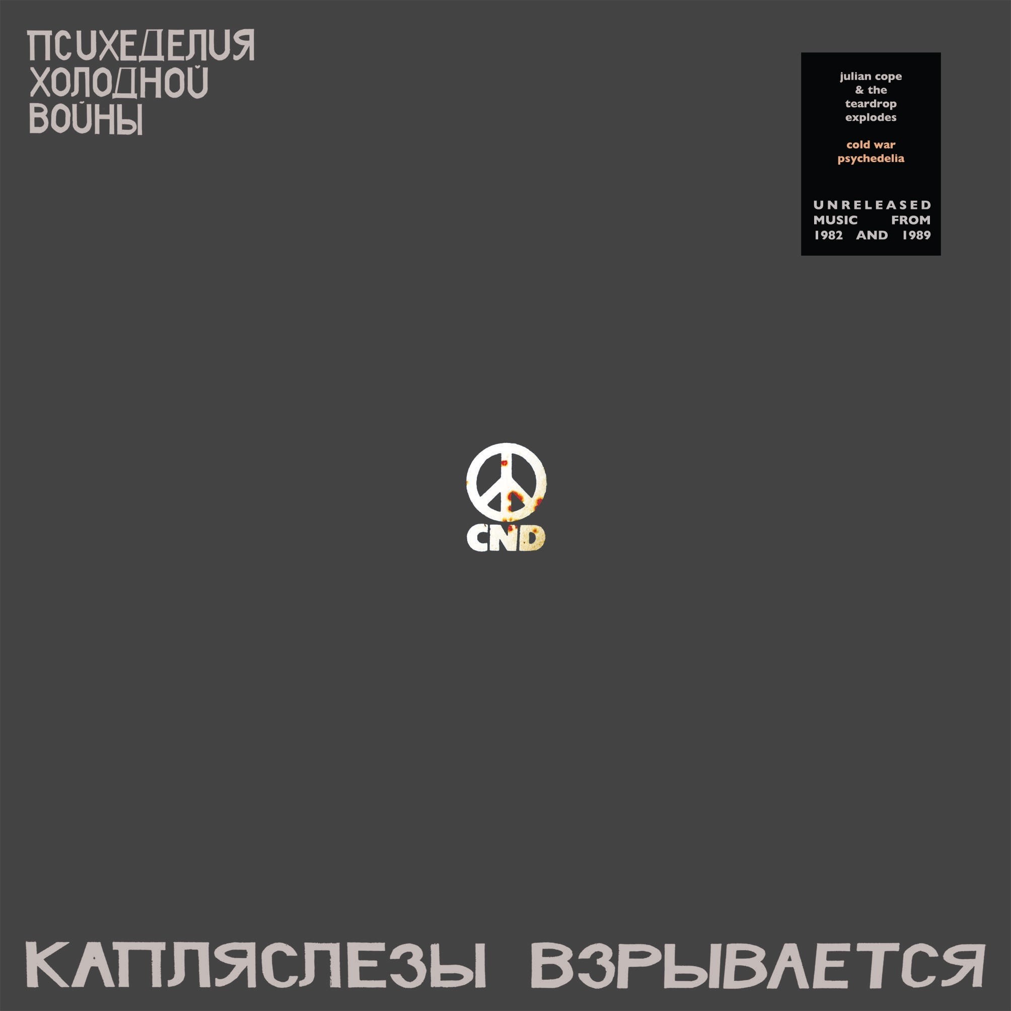 Julian Cope & The Teardrop Explodes - Cold War Psychedelia