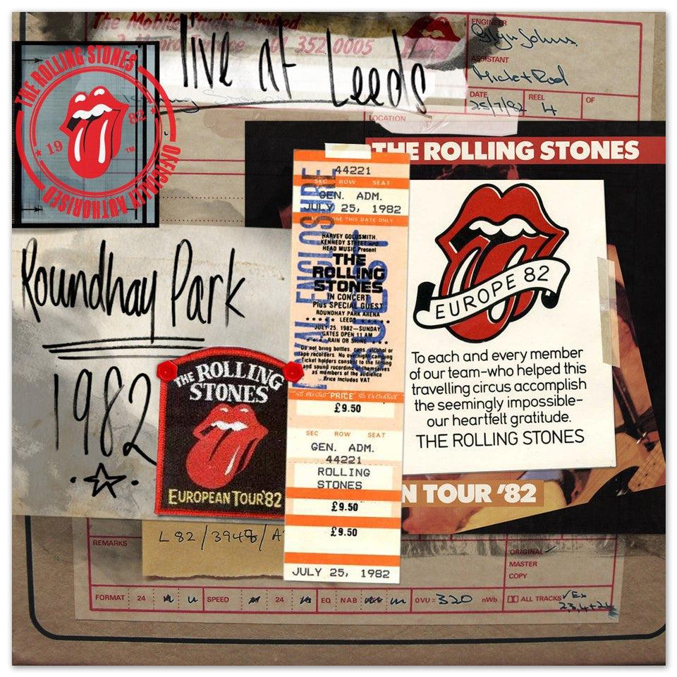 Rolling Stones - From the Vault - Leeds 1982 (3x180+dvd)
