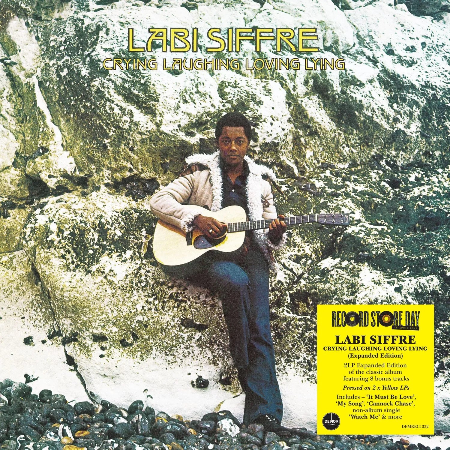 Labi Siffre Crying Laughing Loving Lying Expanded Edition (Yellow Vinyl) (RSD 2026)