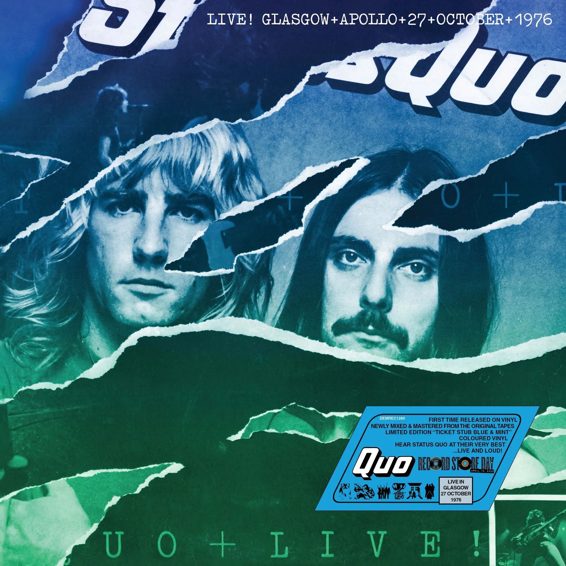 Status Quo: Live In Glasgow 27th October 1976 Night 1