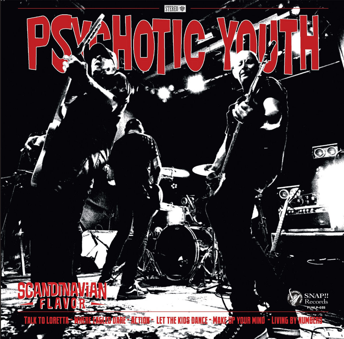 Psychotic Youth / Tommy And The Rockets ‎– Scandinavian Flavor
