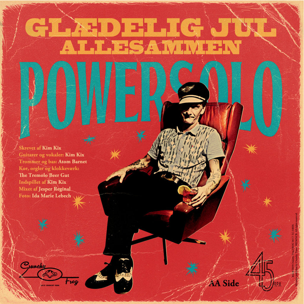 Powersolo/Courettes - Glædelig Jul Allesammen/I Can Hardly Wait