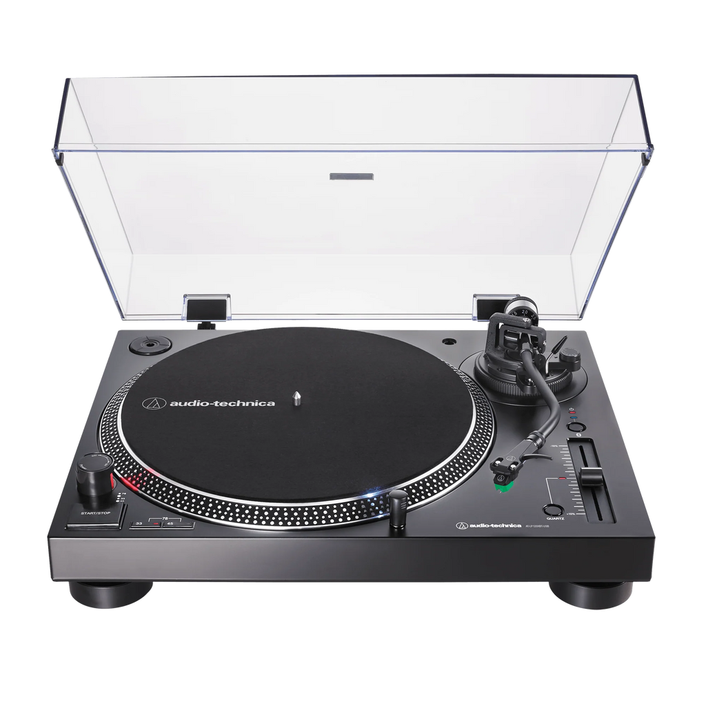 Audio-Technica AT-LP120XBT-USB Direct-Drive Turntable (Analog, Wireless & USB) (AT-LP120XBT-USB-BK)