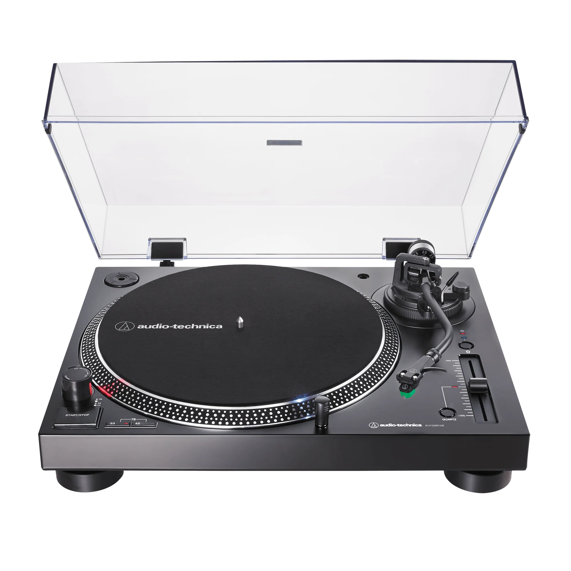 Audio-Technica AT-LP120XBT-USB Direct-Drive Turntable (Analog, Wireless & USB) (AT-LP120XBT-USB-BK)