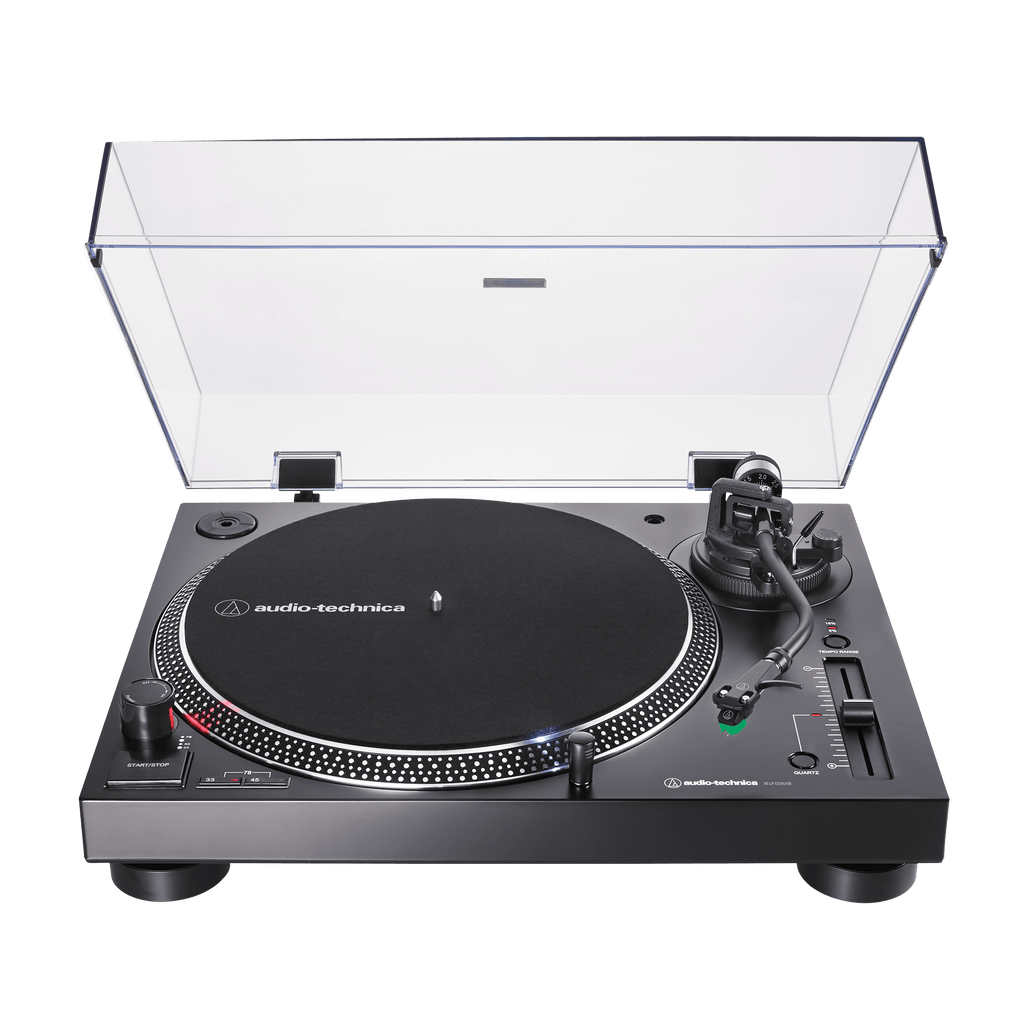 Audio-Technica AT-LP120XUSB Direct-Drive Turntable (Analog & USB) - Black (AT-LP120XUSB-BK)