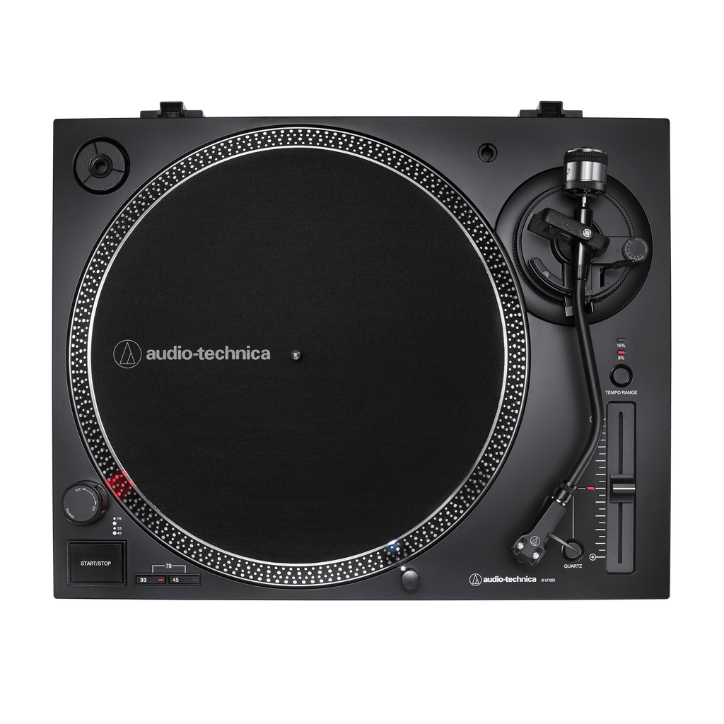 Audio-Technica AT-LP120XUSB Direct-Drive Turntable (Analog & USB) - Black (AT-LP120XUSB-BK)