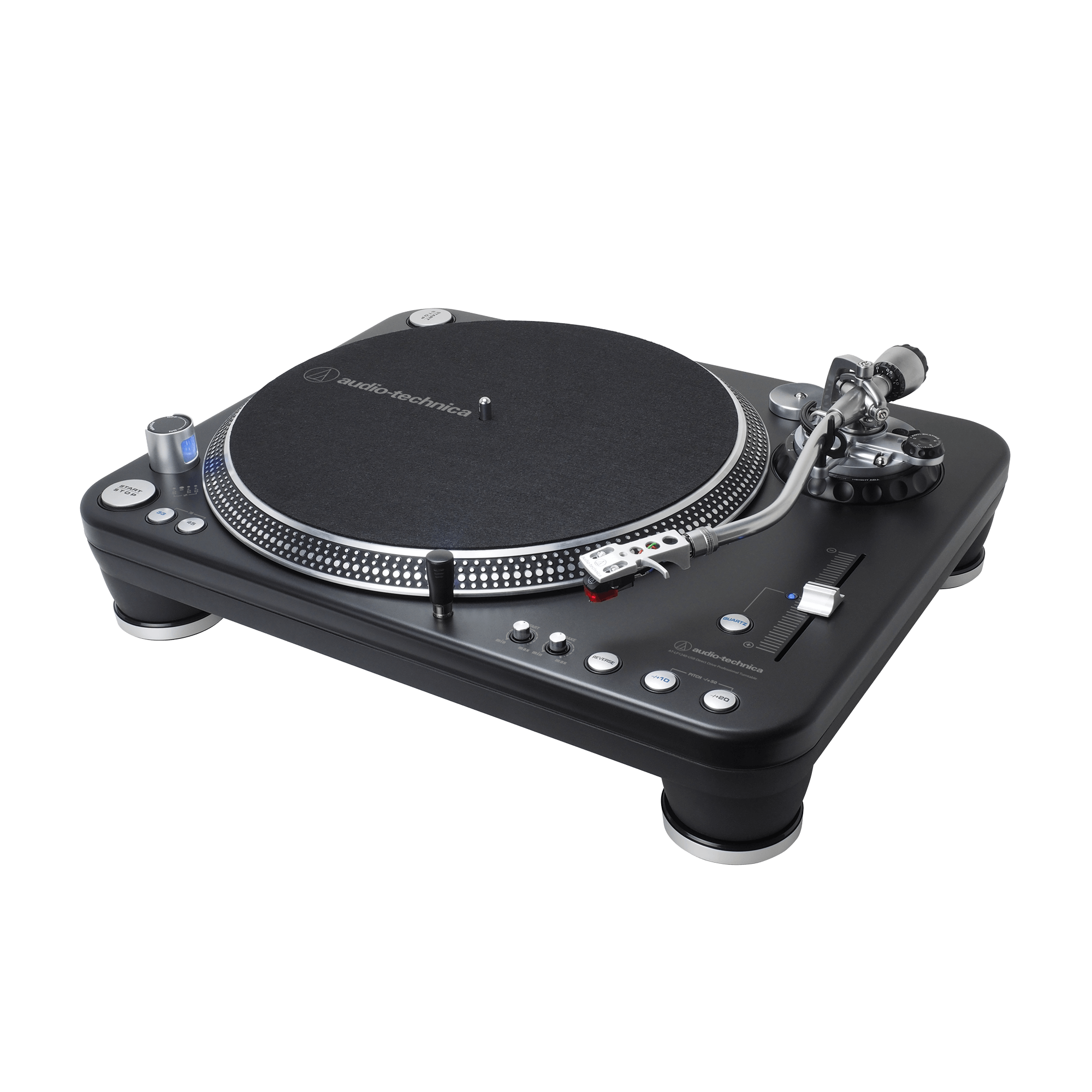 Audio-Technica AT-LP1240-USBXP Direct-Drive Professional DJ Turntable (USB & Analog) (AT-LP1240-USBXP)