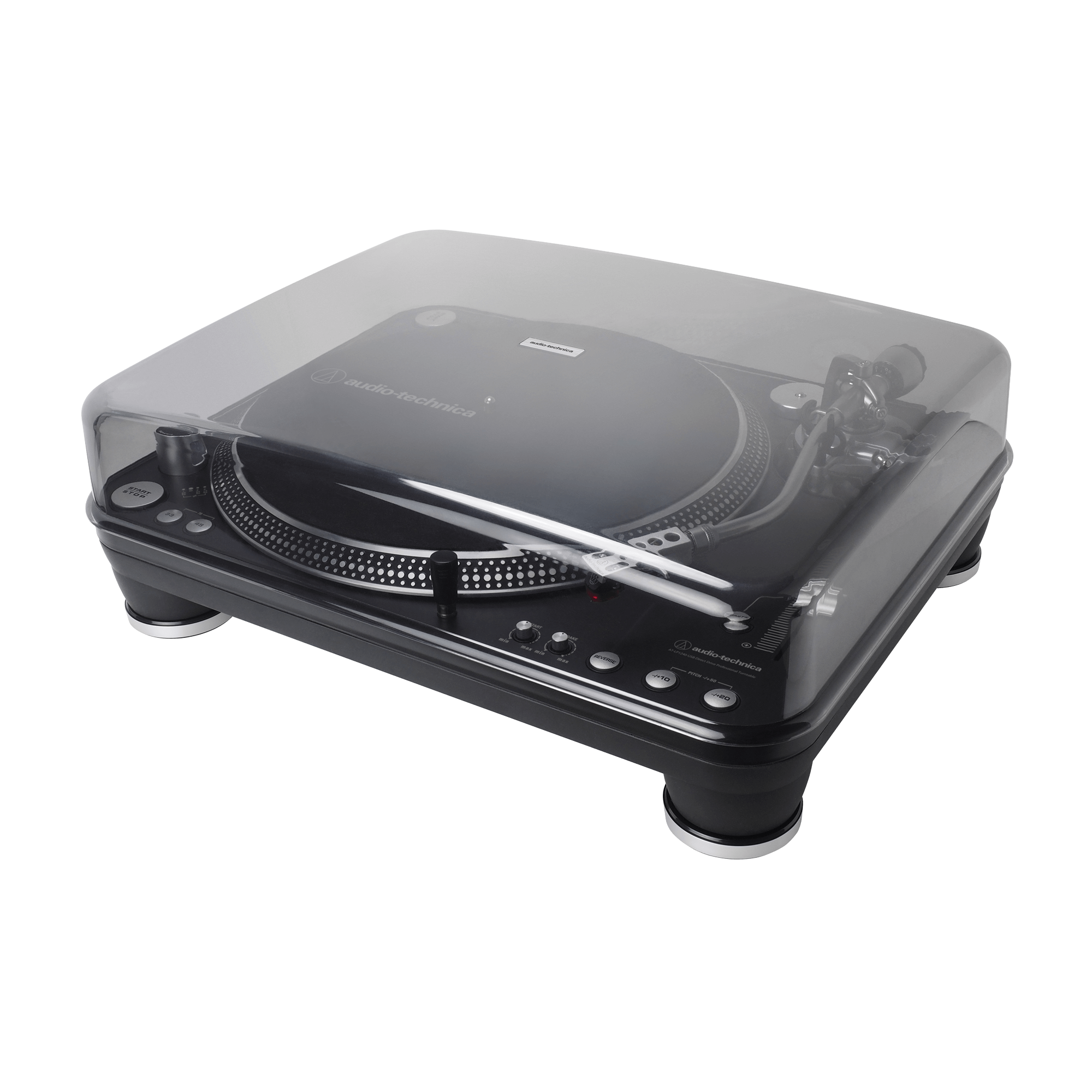 Audio-Technica AT-LP1240-USBXP Direct-Drive Professional DJ Turntable (USB & Analog) (AT-LP1240-USBXP)