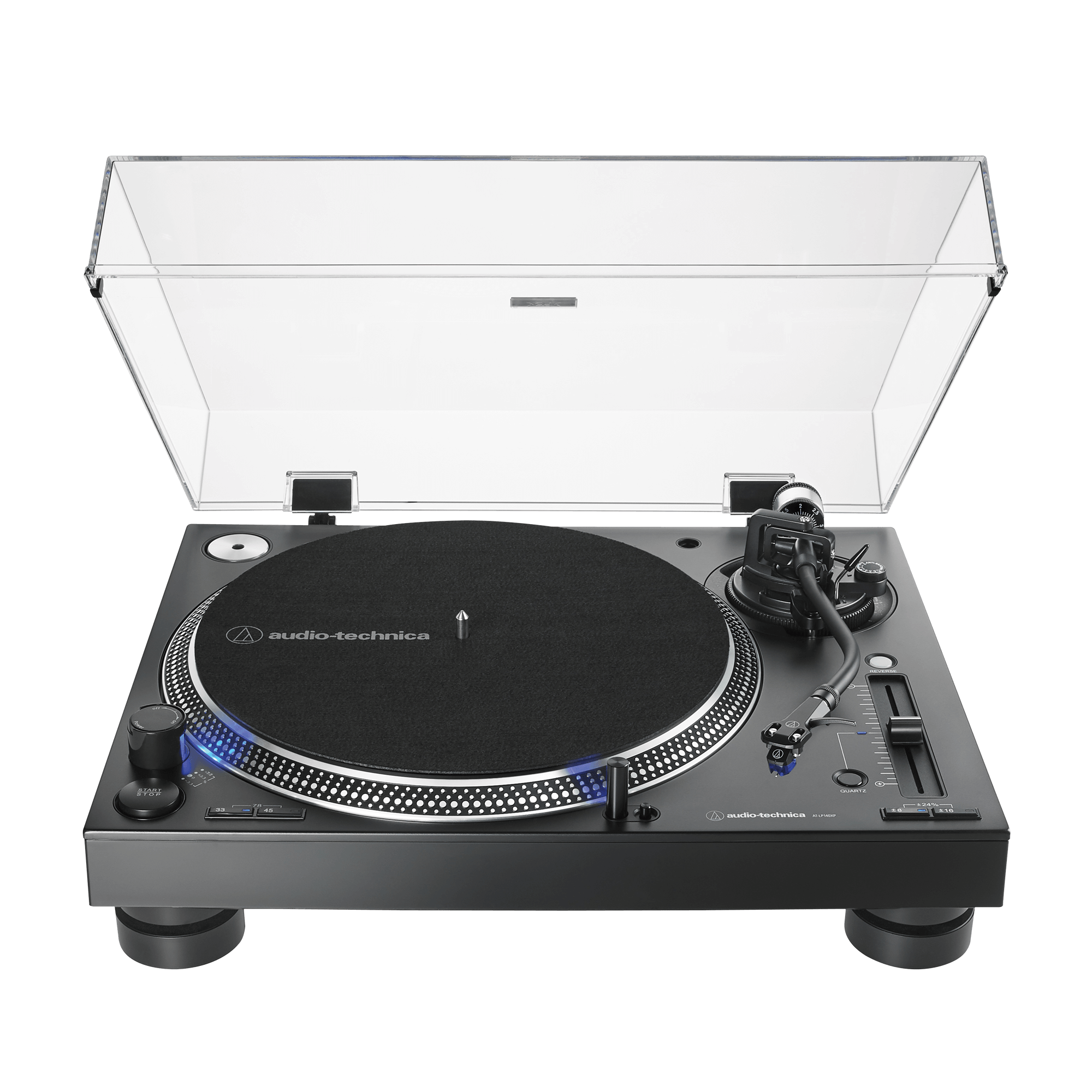Audio-Technica AT-LP140XP Direct-Drive Professional DJ Turntable - Black (AT-LP140XP-BK)