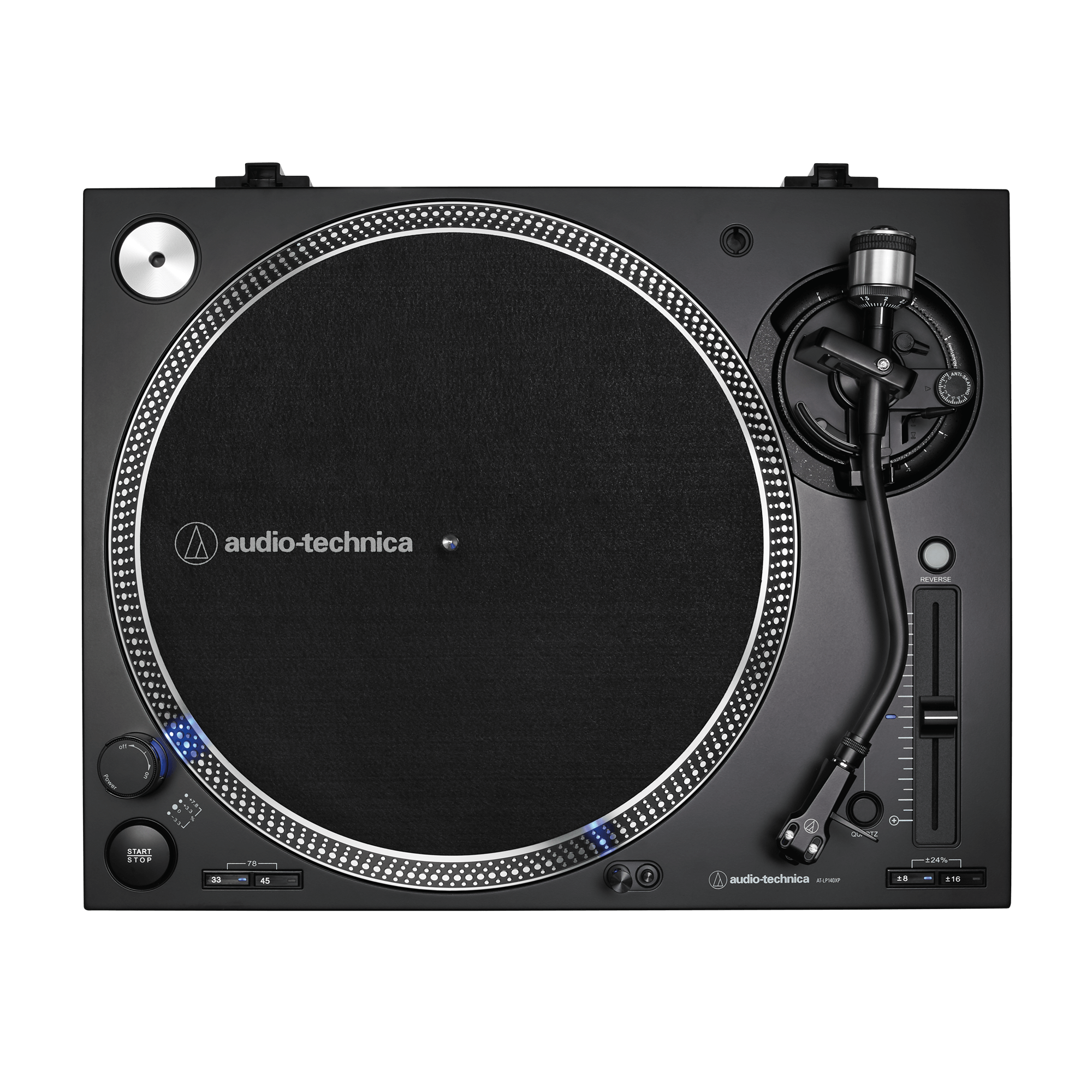 Audio-Technica AT-LP140XP Direct-Drive Professional DJ Turntable - Black (AT-LP140XP-BK)