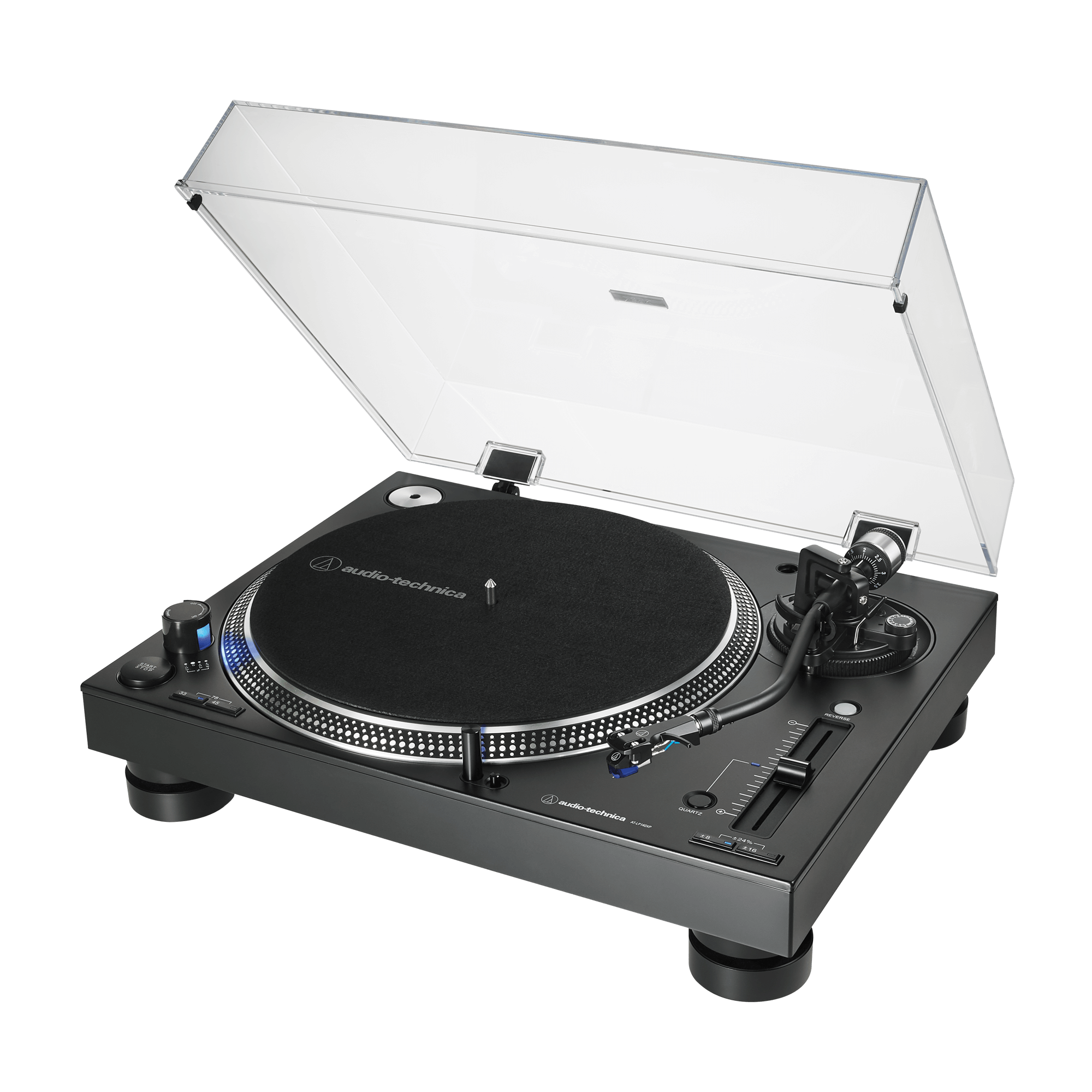 Audio-Technica AT-LP140XP Direct-Drive Professional DJ Turntable - Black (AT-LP140XP-BK)