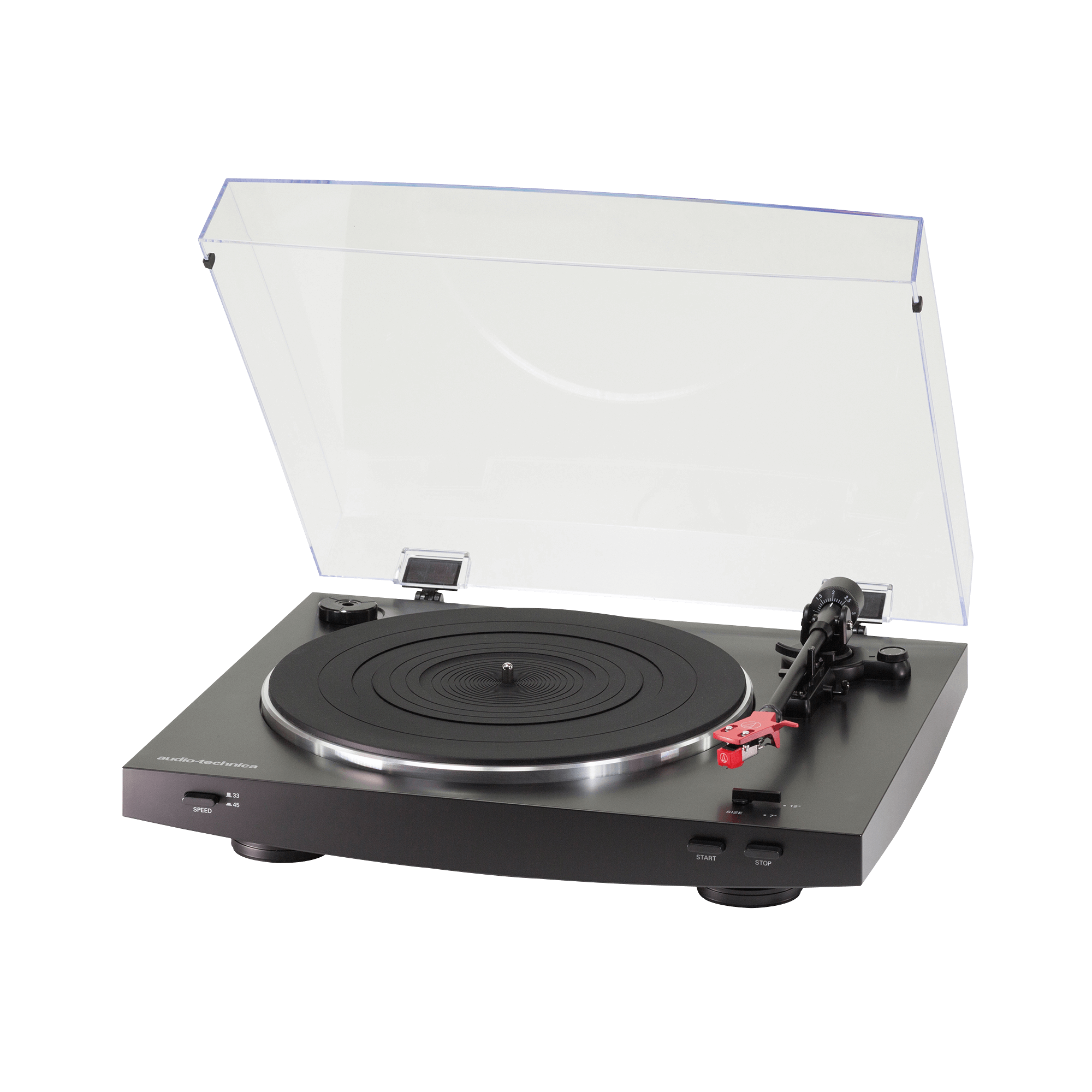Audio-Technica AT-LP3 Fully Automatic Belt-Drive Stereo Turntable - Black (AT-LP3BK)