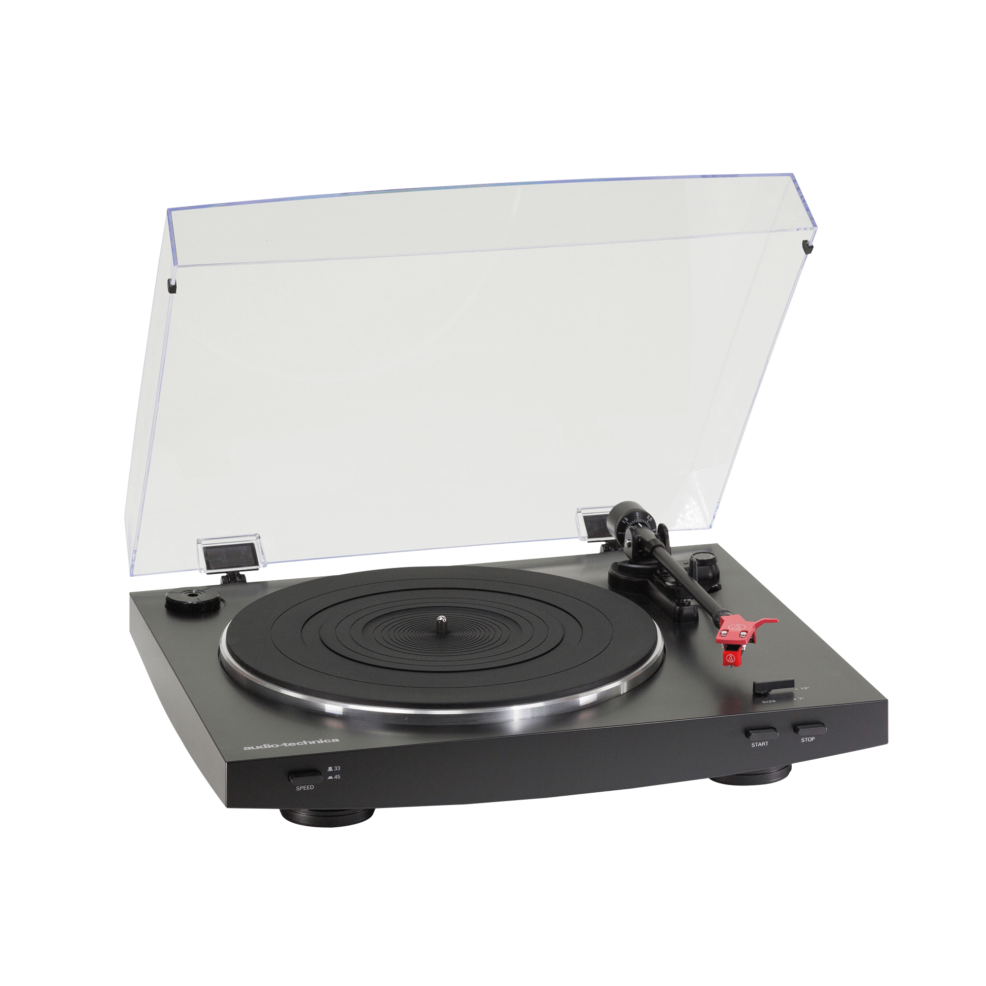 Audio-Technica AT-LP3 Fully Automatic Belt-Drive Stereo Turntable - Black (AT-LP3BK)