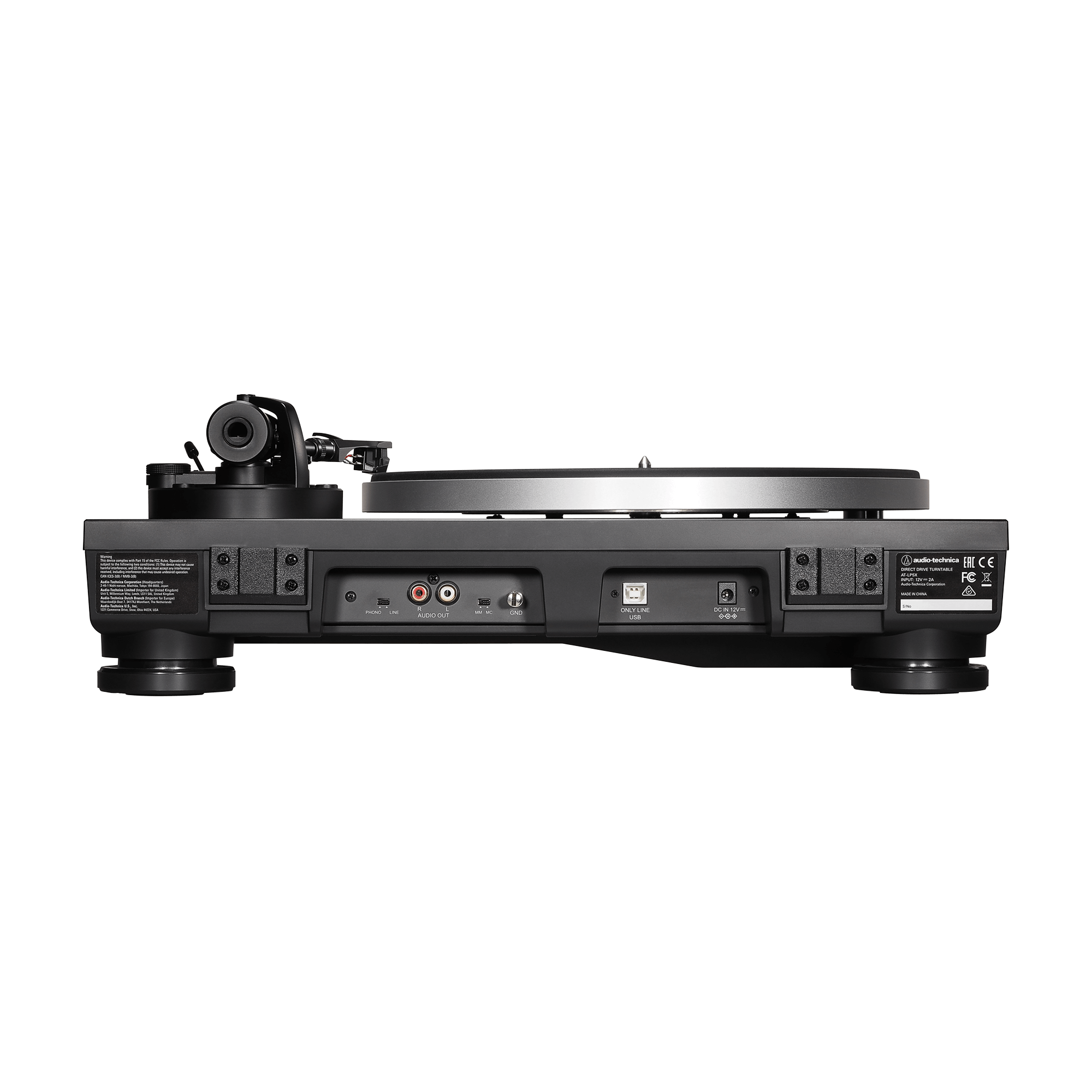 Audio-Technica AT-LP5X Direct-Drive Turntable - Black (AT-LP5X)