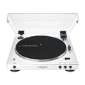 Audio-Technica AT-LP60XBT Fully Automatic Wireless Belt-Drive Turntable - White (AT-LP60XBT-WW)