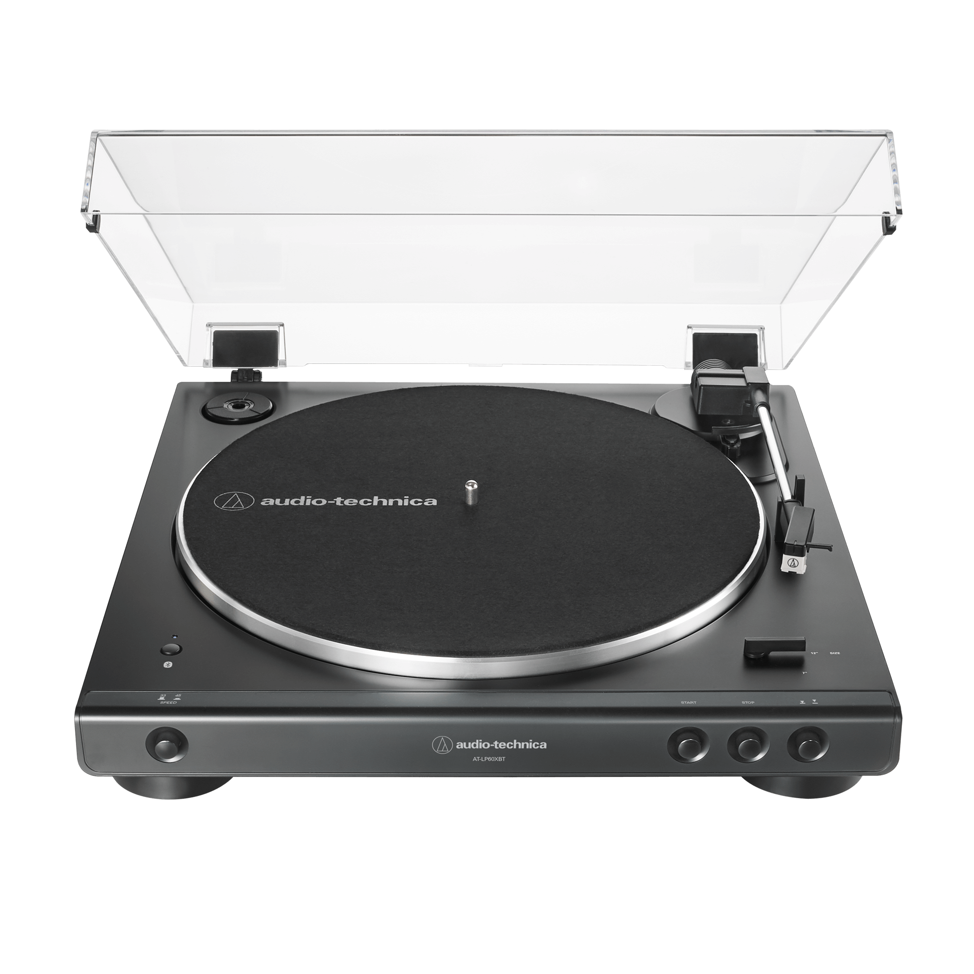 Audio-Technica AT-LP60XBT Fully Automatic Wireless Belt-Drive Turntable - Black (AT-LP60XBT-BK)