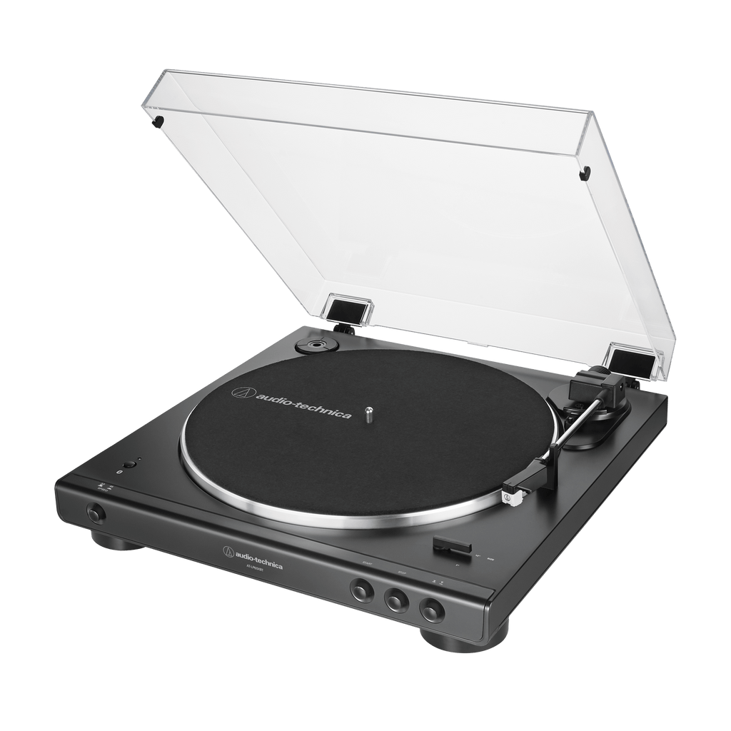 Audio-Technica AT-LP60XBT Fully Automatic Wireless Belt-Drive Turntable - Black (AT-LP60XBT-BK)