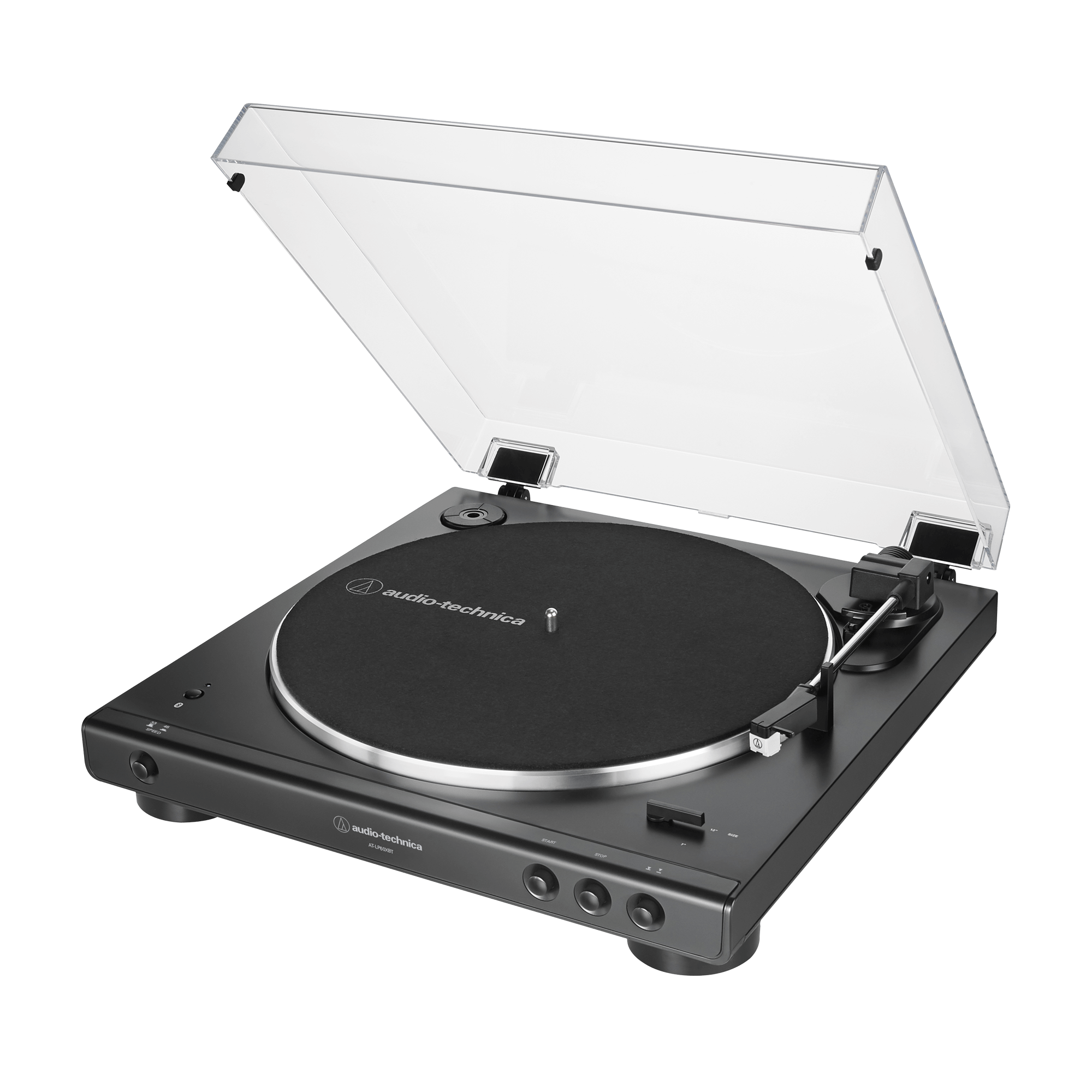 Audio-Technica AT-LP60XBT Fully Automatic Wireless Belt-Drive Turntable - Black (AT-LP60XBT-BK)