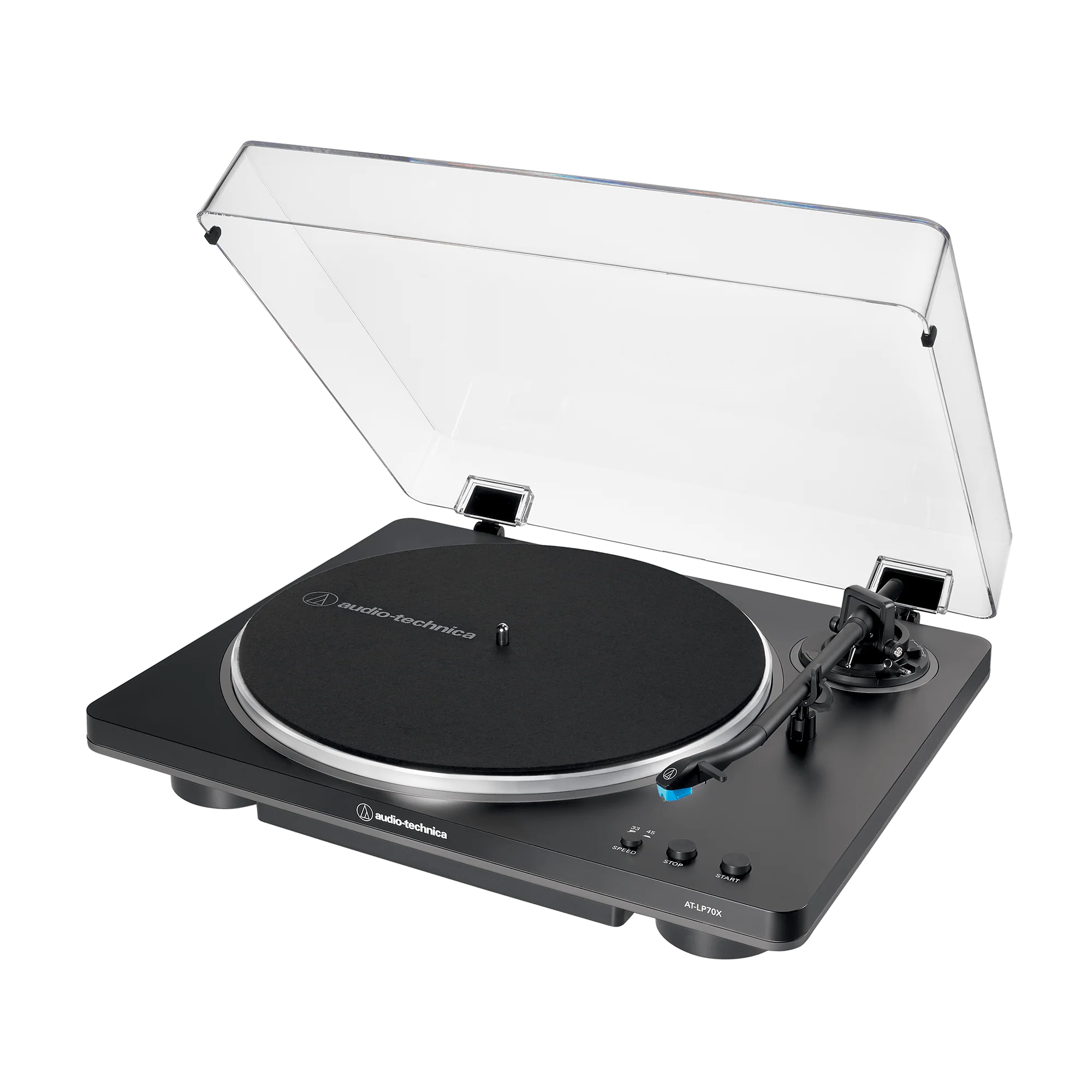 Audio-Technica Fully Automatic Belt-Drive Turntable AT-LP70X (Black/Gray)