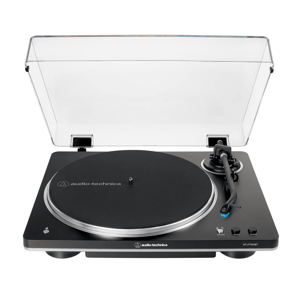 Audio-Technica Fully Automatic Wireless Belt-Drive Turntable AT-LP70XBT (Black/Silver)