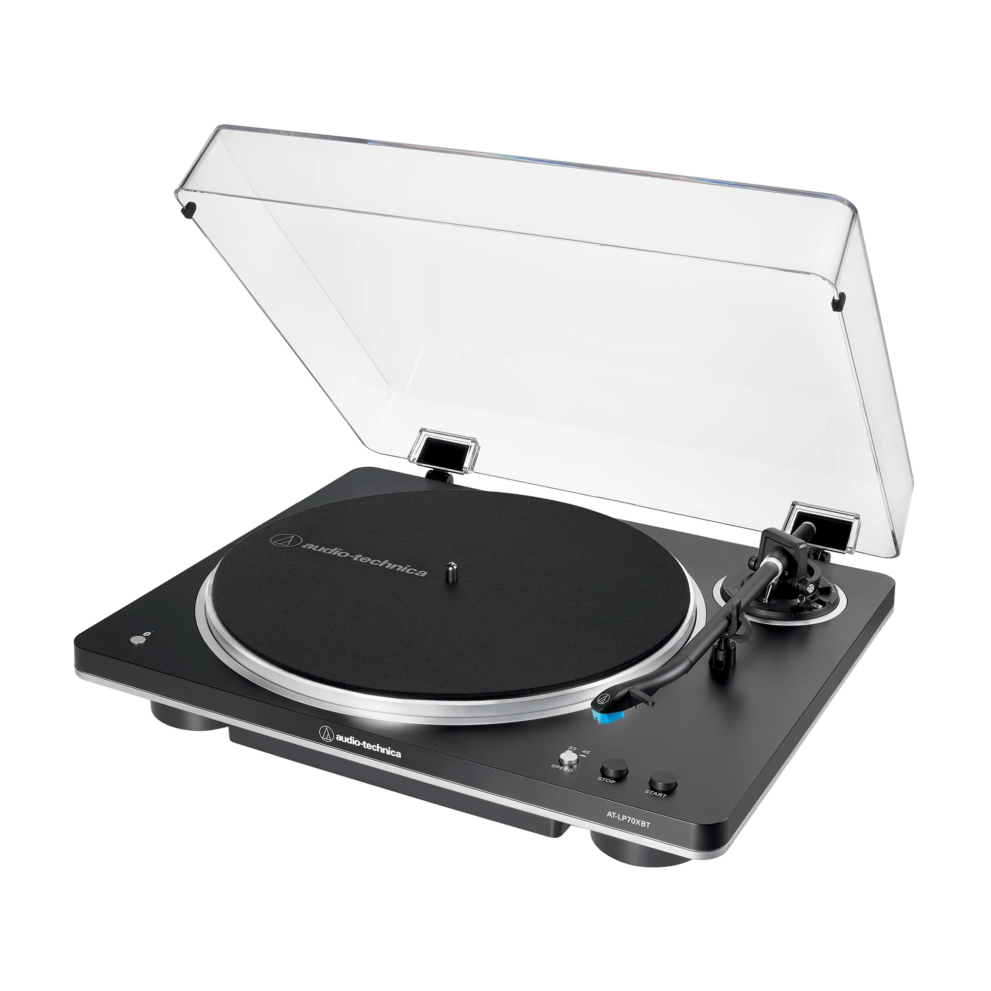 Audio-Technica Fully Automatic Wireless Belt-Drive Turntable AT-LP70XBT (Black/Silver)