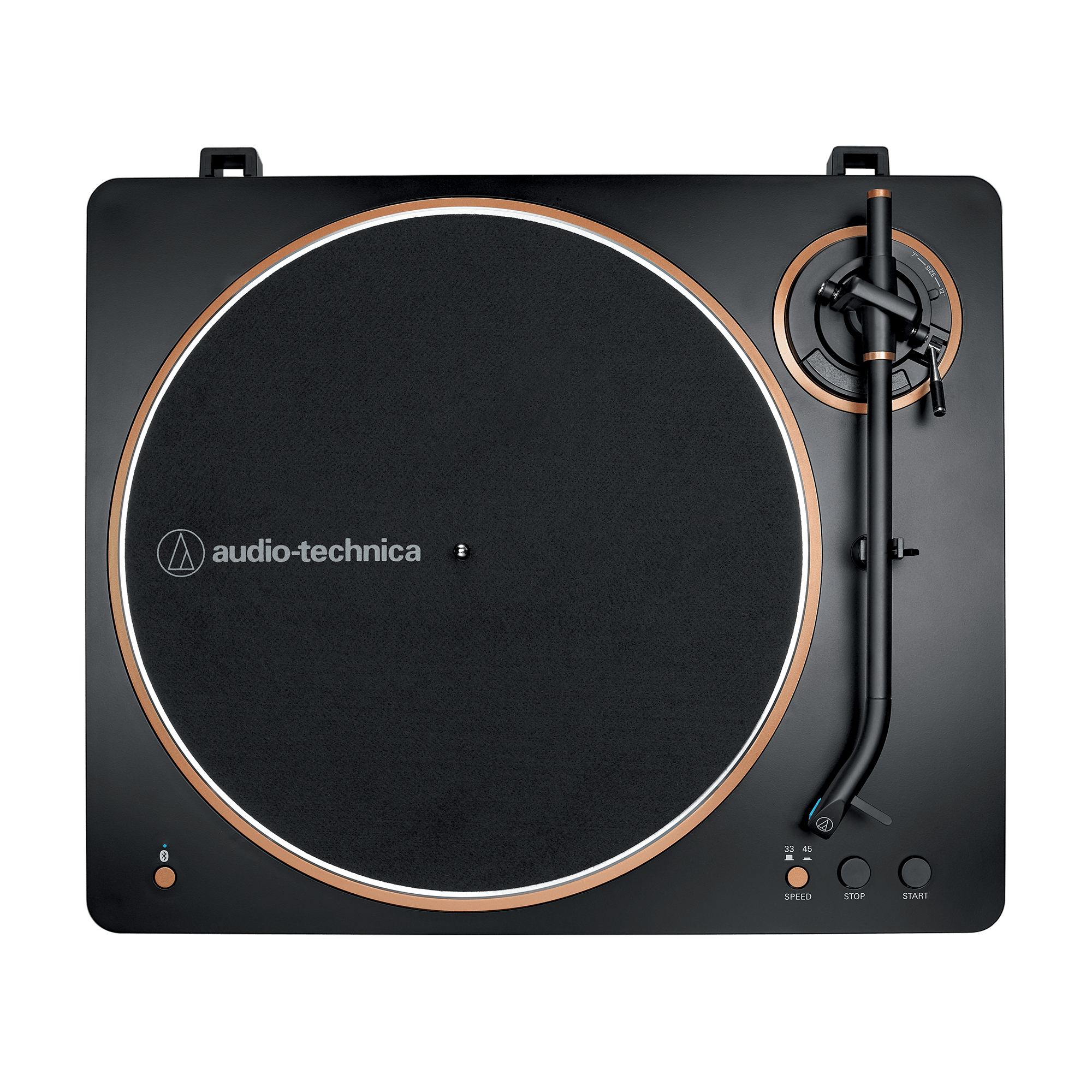 Audio-Technica Fully Automatic Wireless Belt-Drive Turntable AT-LP70XBT (Black/Bronze)